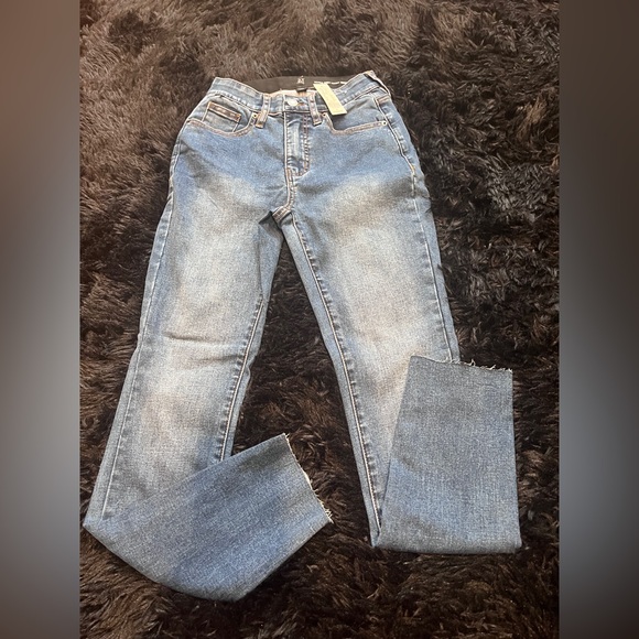 New York & Company Denim - Ultra High Waist Skinny Ankle Blue Jeans Size 0 New York & Company